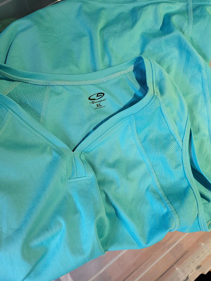 Champion Men’s XL Performance Gym Vest - Turquoise - Training Tank Top