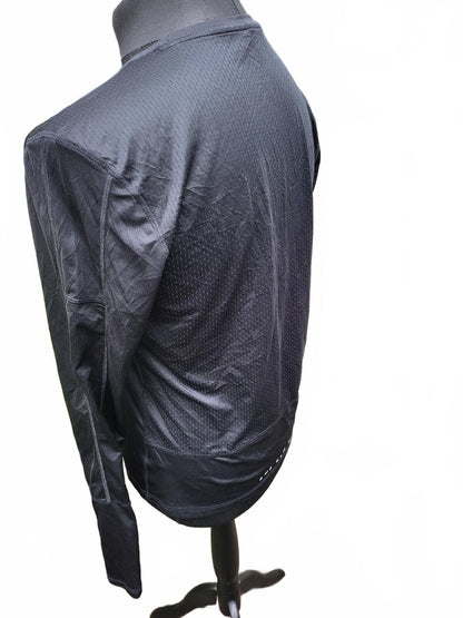 Reebok Men’s Medium Long Sleeve Training Top - Black - Running Base Layer