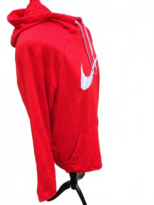 Nike Men’s XXL Red Big Swoosh Hoodie - Great Condition - Gym & Sportswear