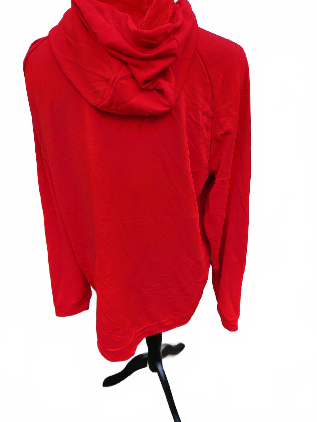 Nike Men’s XXL Red Big Swoosh Hoodie - Great Condition - Gym & Sportswear