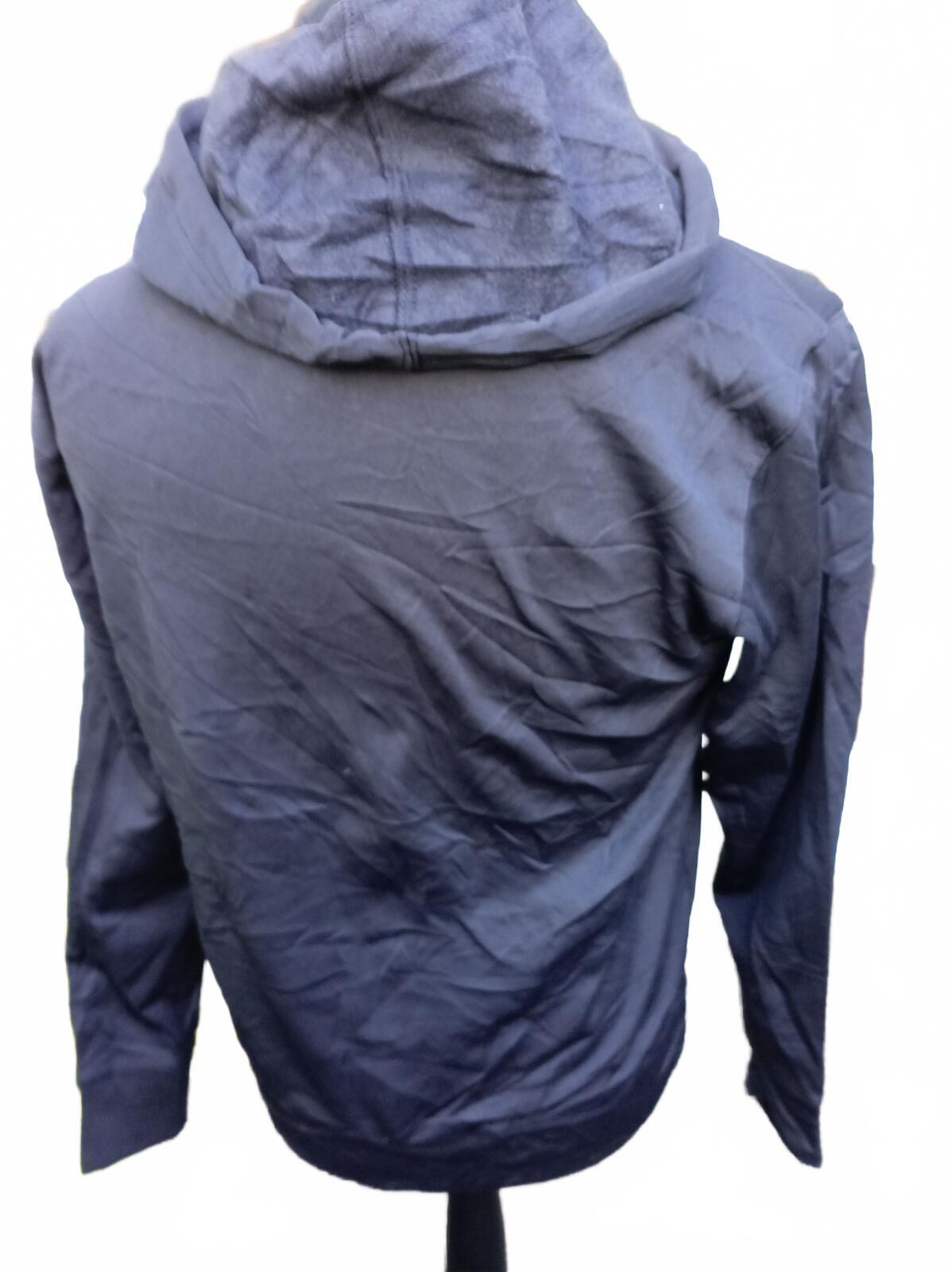 Wrangler Men’s Small Navy Blue Full-Zip Hoodie - Beautiful Condition - Workwear