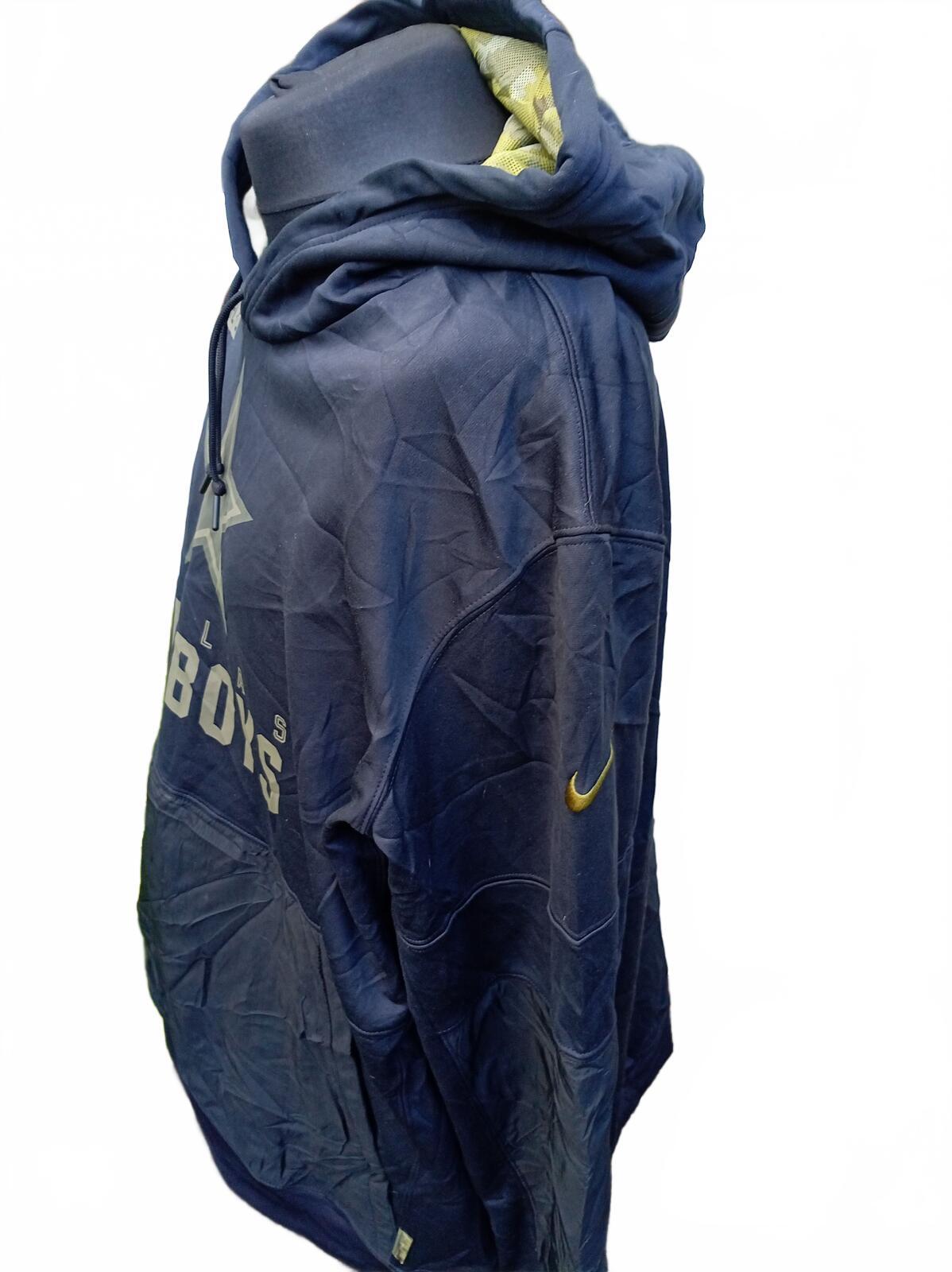 Nike NFL Dallas Cowboys Salute to Service Hoodie - Men’s 3XL - Navy/Camo