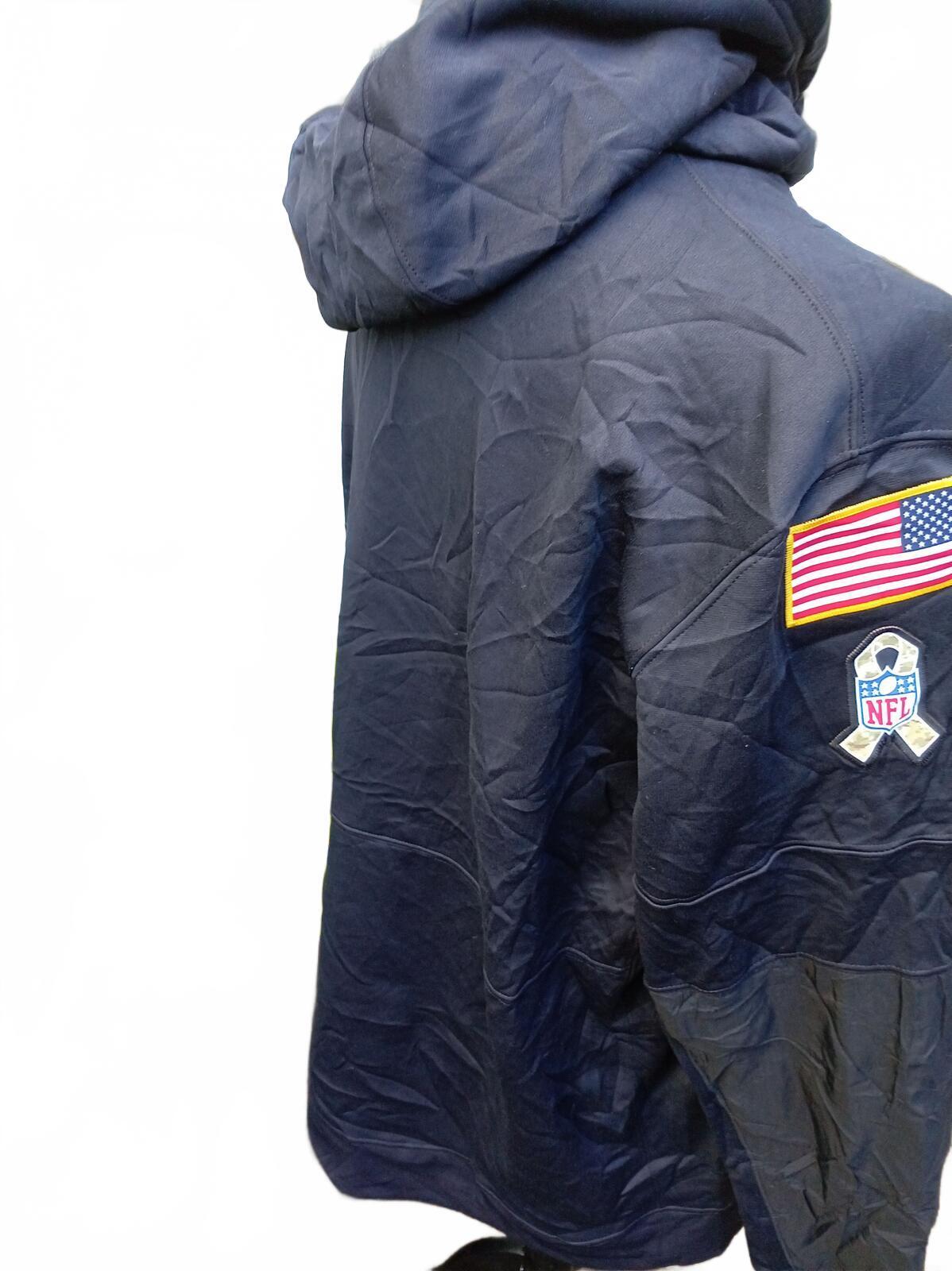 Nike NFL Dallas Cowboys Salute to Service Hoodie - Men’s 3XL - Navy/Camo