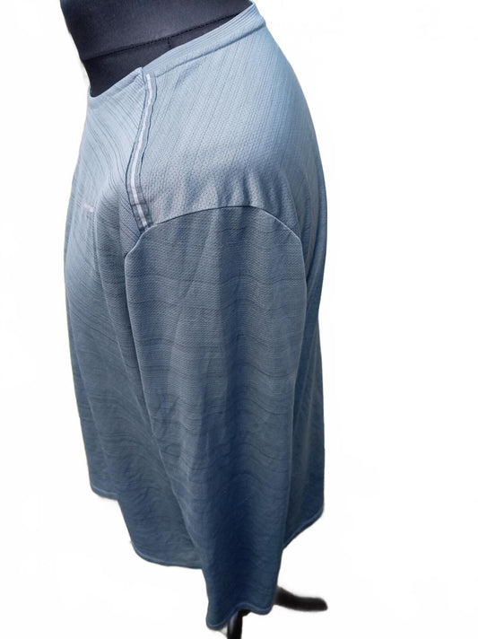 Nike Men’s XL Grey Long Sleeve Running Top - Training Base Layer