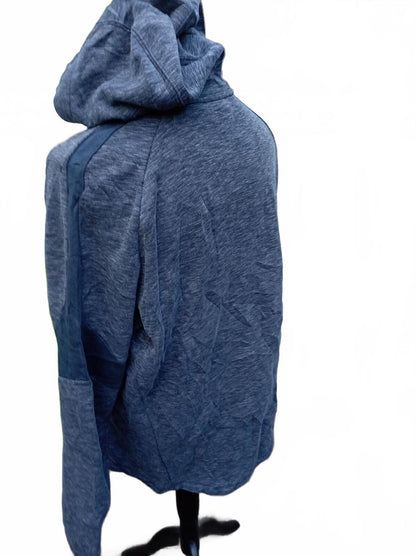 PUMA Men’s XXL Blue Space-Dye Hoodie - High Neck - Absolutely Great Condition