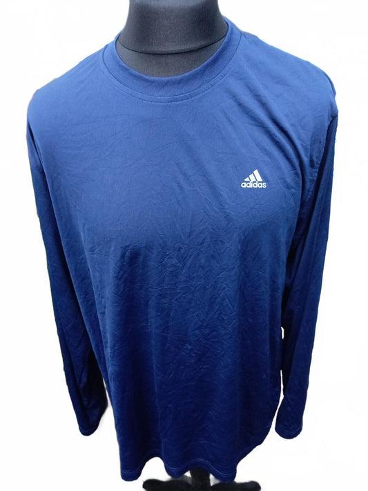 adidas Navy Blue Long Sleeve Training Top - Perfect Condition - Men’s XL