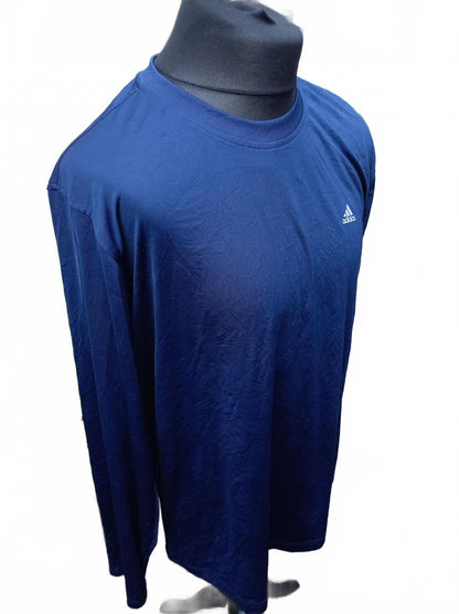 adidas Navy Blue Long Sleeve Training Top - Perfect Condition - Men’s XL