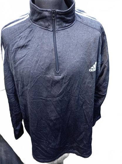 adidas Men’s 3XL 1/4 Zip Pullover - Charcoal Grey - Perfect Condition