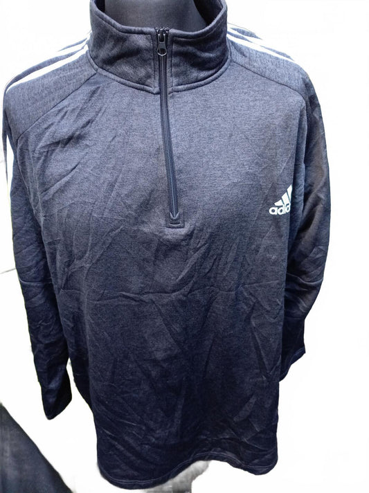 adidas Men’s 3XL 1/4 Zip Pullover - Charcoal Grey - Perfect Condition