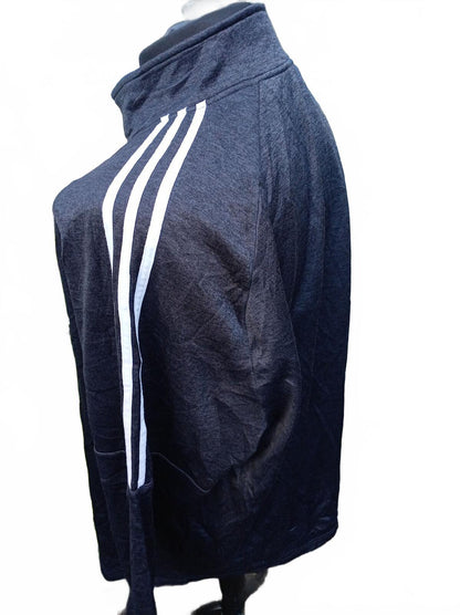 adidas Men’s 3XL 1/4 Zip Pullover - Charcoal Grey - Perfect Condition