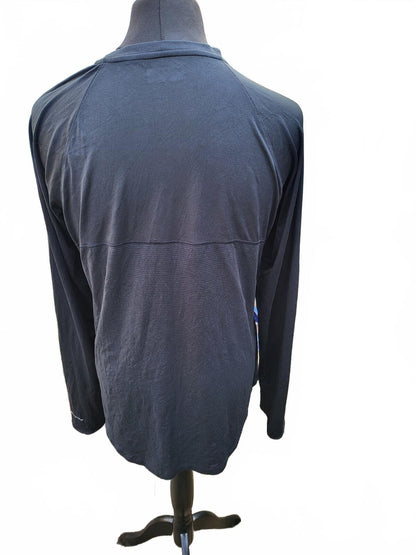 Columbia Men’s XL Technical Long Sleeve Top - Navy Blue - Good Condition