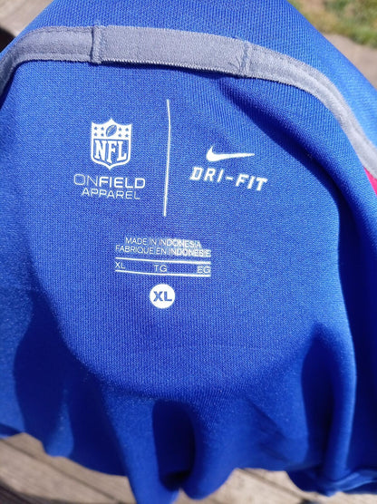 Nike NFL NY Giants "OnField" Performance Jacket - Blue/Red - XL - 2013