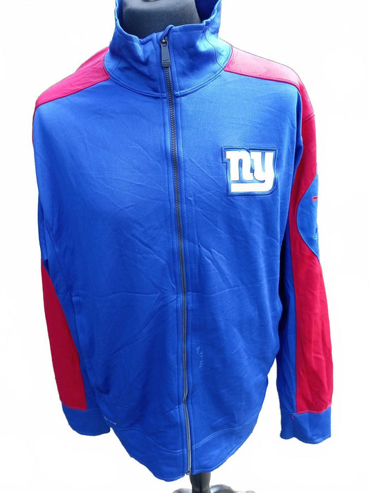 Nike NFL NY Giants "OnField" Performance Jacket - Blue/Red - XL - 2013
