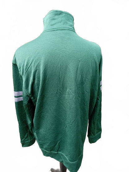 Green Bay Packers NFL Team Apparel Quarter-Zip Jacket - Size XL - Vintage Style