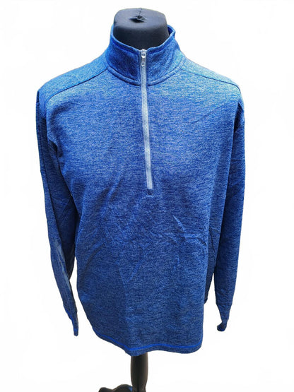 adidas Golf Performance Hoodie - Navy Blue - Large - Techwear Style