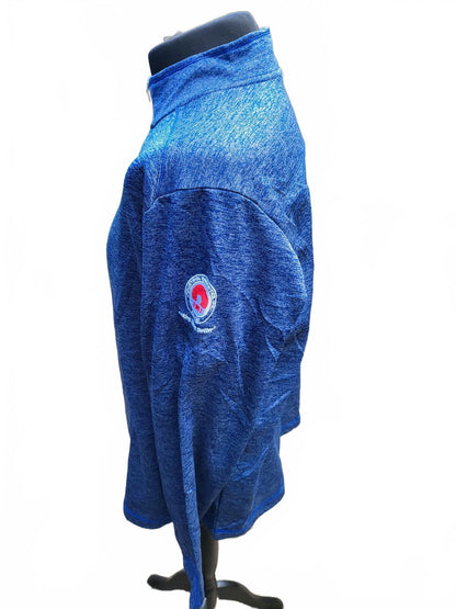adidas Golf Performance Hoodie - Navy Blue - Large - Techwear Style