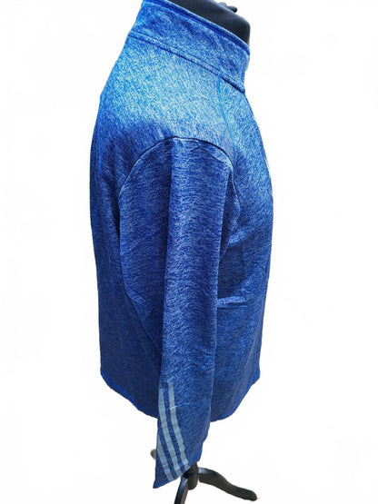 adidas Golf Performance Hoodie - Navy Blue - Large - Techwear Style