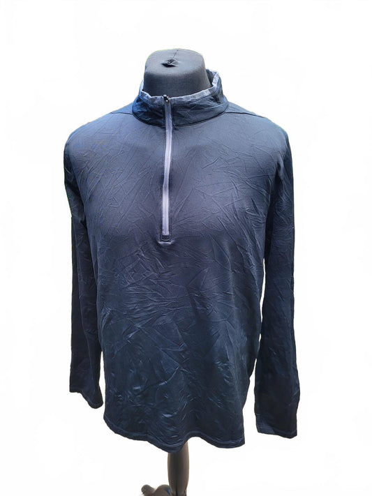 Nike x Goodyear Quarter-Zip Performance Pullover - Men’s Large - Navy Blue