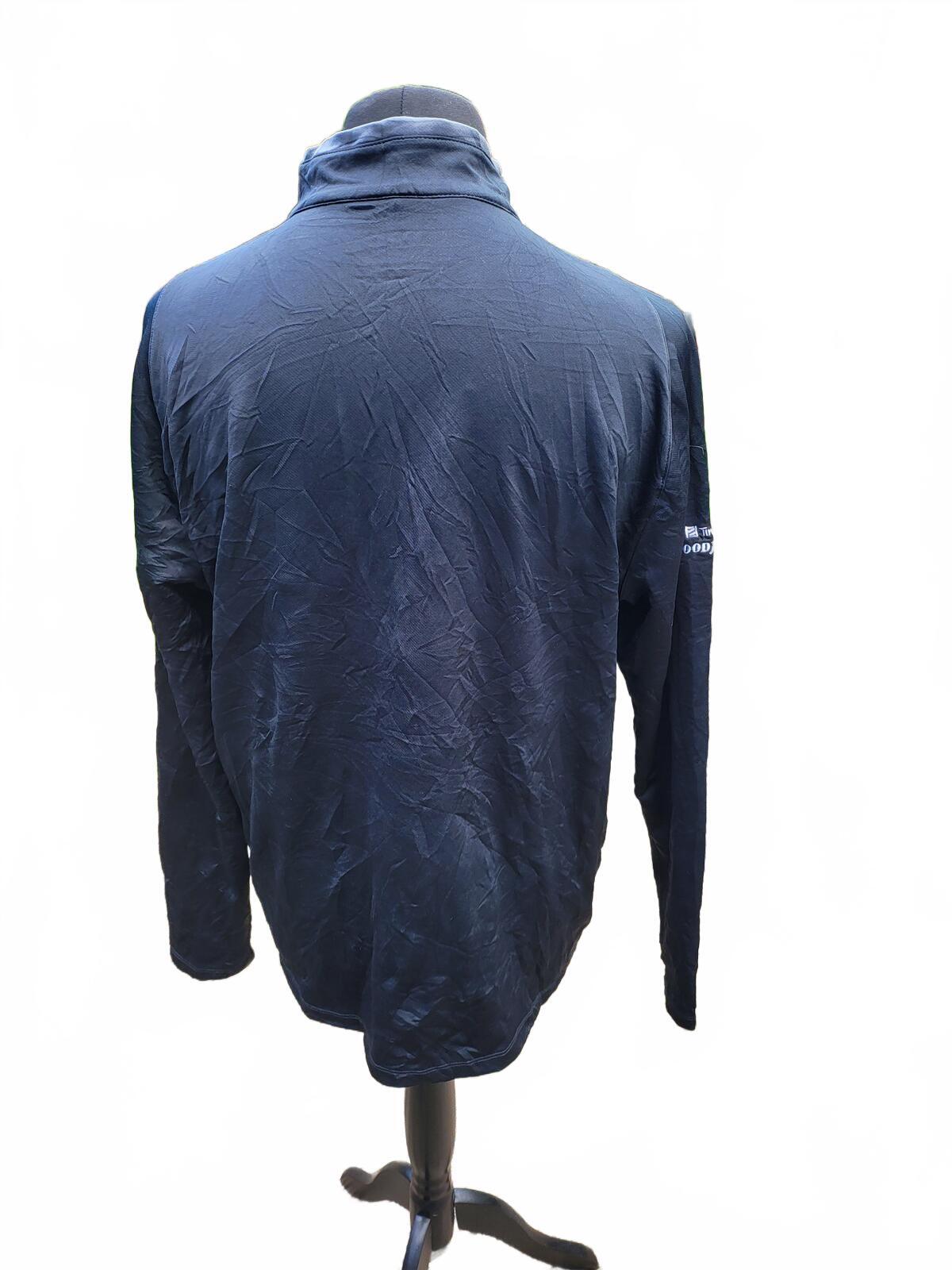 Nike x Goodyear Quarter-Zip Performance Pullover - Men’s Large - Navy Blue