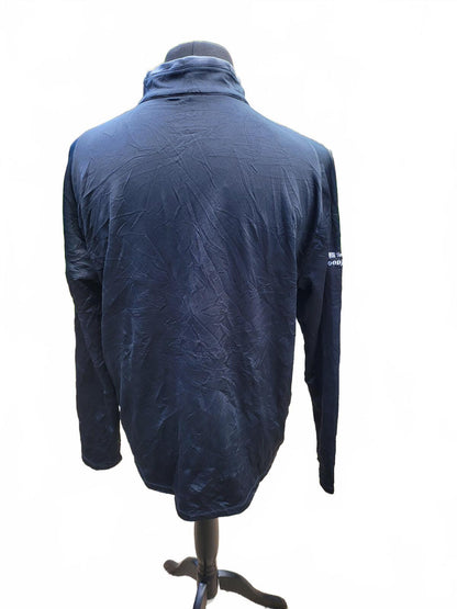 Nike x Goodyear Quarter-Zip Performance Pullover - Men’s Large - Navy Blue