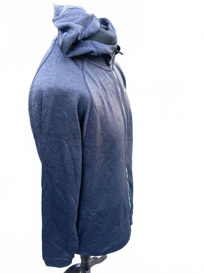 Puma Men's XL Full Zip Hoodie - Dark Grey Marl - US Car / BuyPower Logo