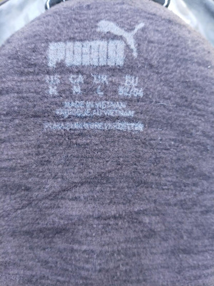 Puma Men's Medium 1/4 Zip Training Top - Grey Marl & White - Excellent Condition