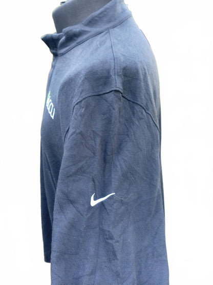 Nike Men's XL 1/4 Zip Sweatshirt - Black - LCCU Logo - Great Condition