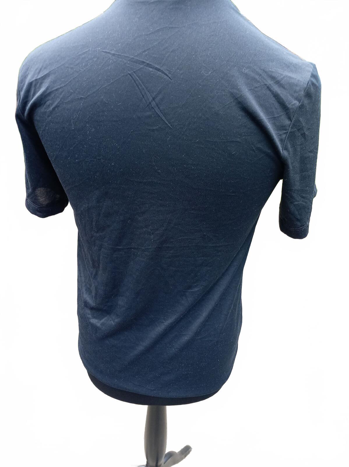 Nike Men's Small T-Shirt - Lexington Christian Eagles - Black & Blue Gym Tee