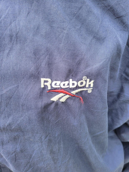 Vintage 90s Reebok Vector Track Jacket Windbreaker Extra Large XL
