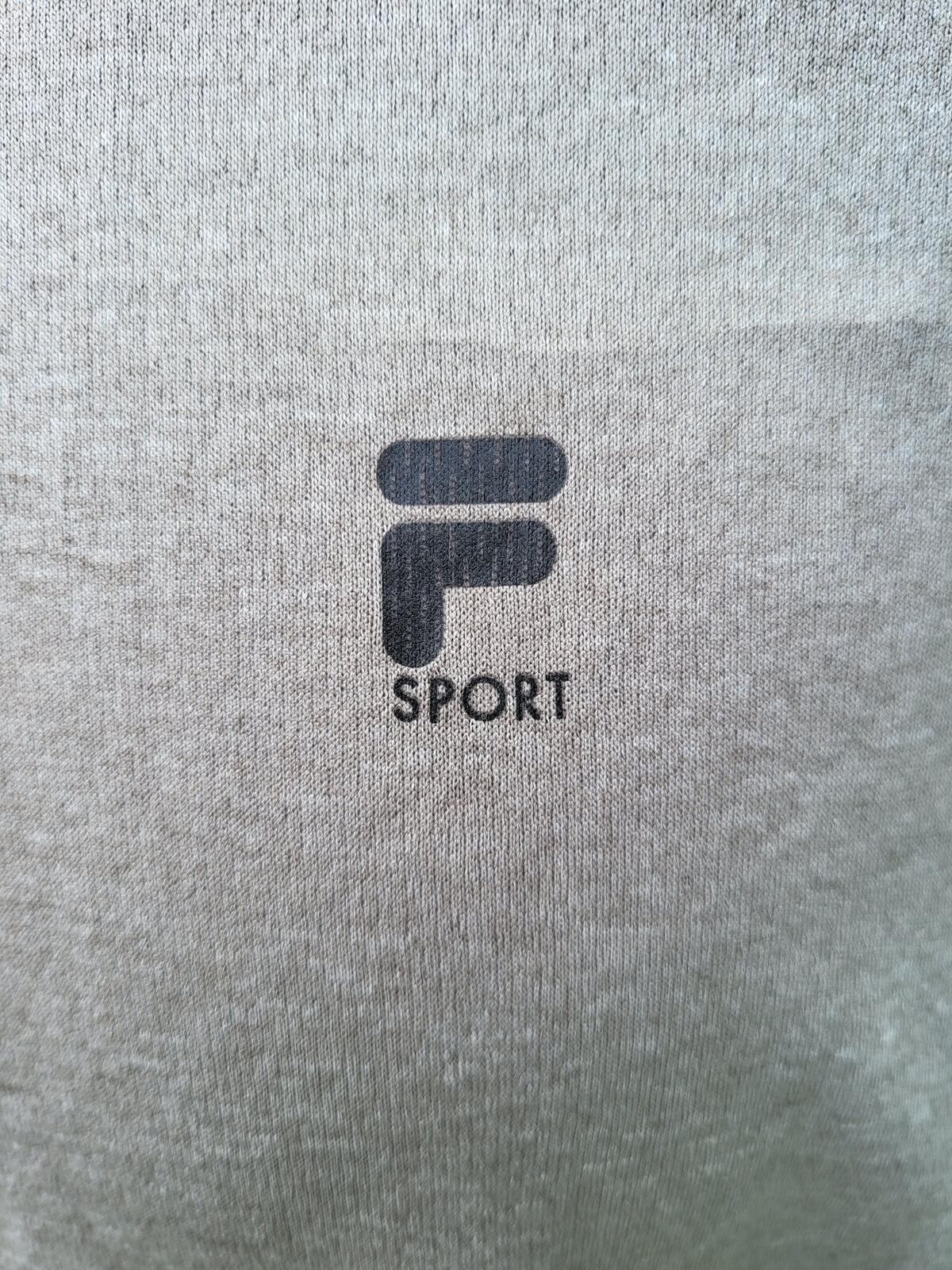 Grey Fila Sport Performance Training T-Shirt • Size XXL