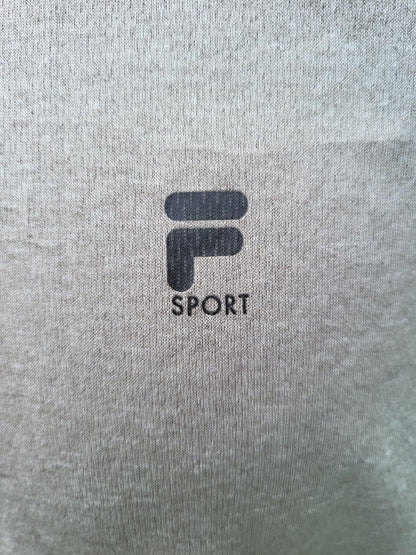 Grey Fila Sport Performance Training T-Shirt • Size XXL