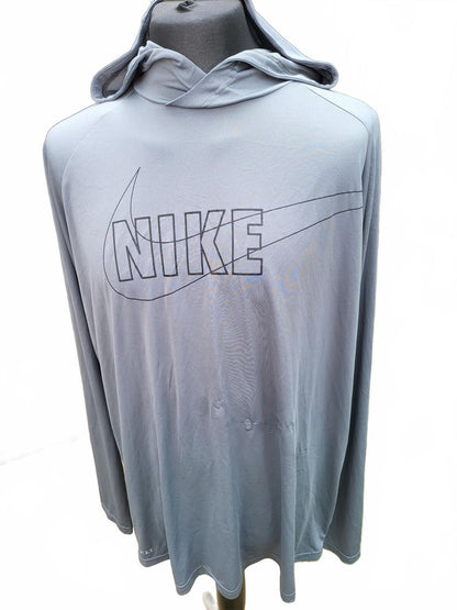 Nike Swim Dri-Fit Hooded Long Sleeve Shirt XXL