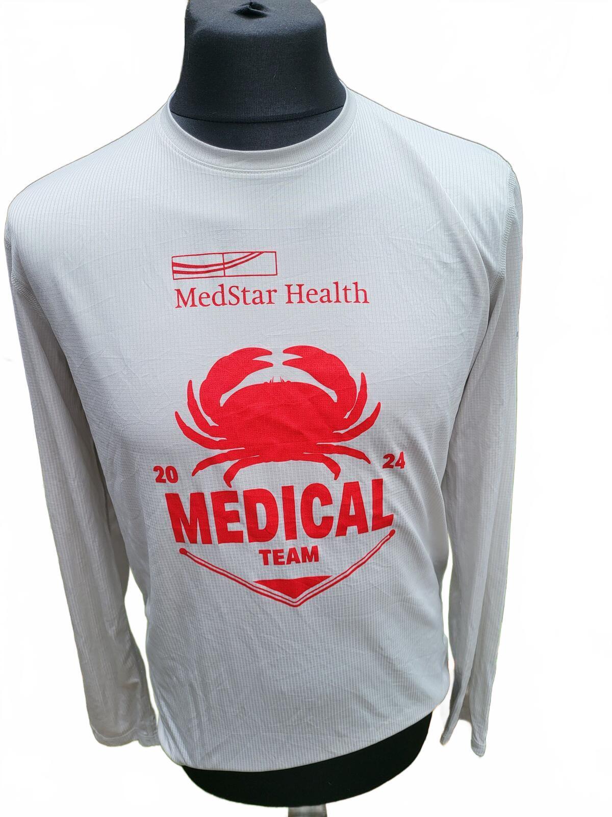 Under Armour Long Sleeve Medical Shirt - Baltimore Running Festival 2024 Medium