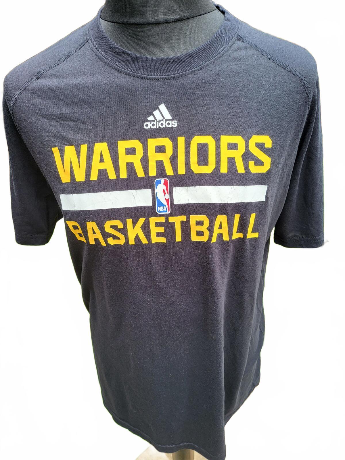Adidas Golden State Warriors NBA Basketball T-Shirt - Size Large