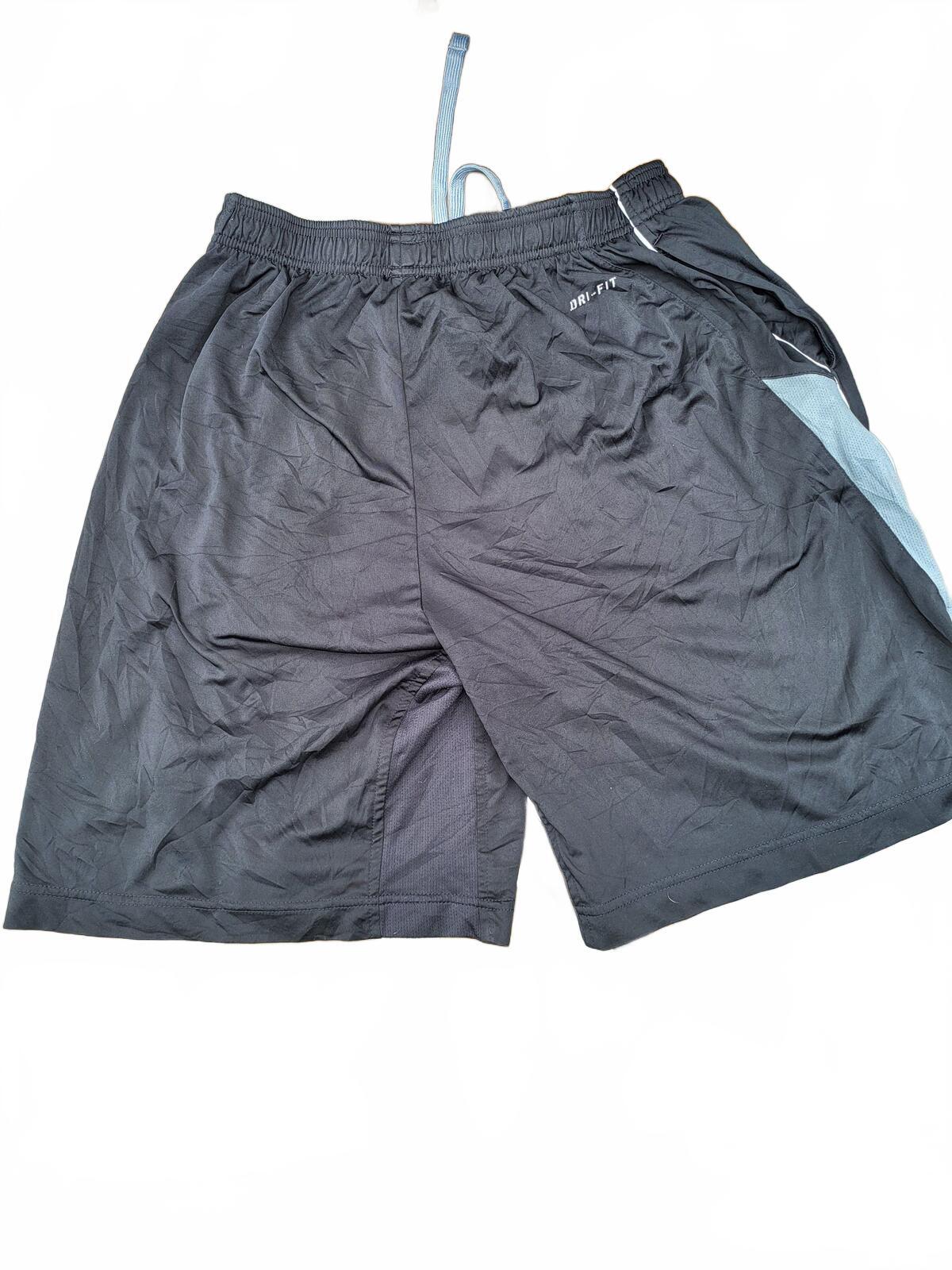 Nike Dri-FIT Men's Athletic Shorts Size L Black and Grey