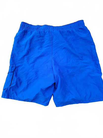 Nike Men's Blue Swim Shorts with Cargo Pocket - Large