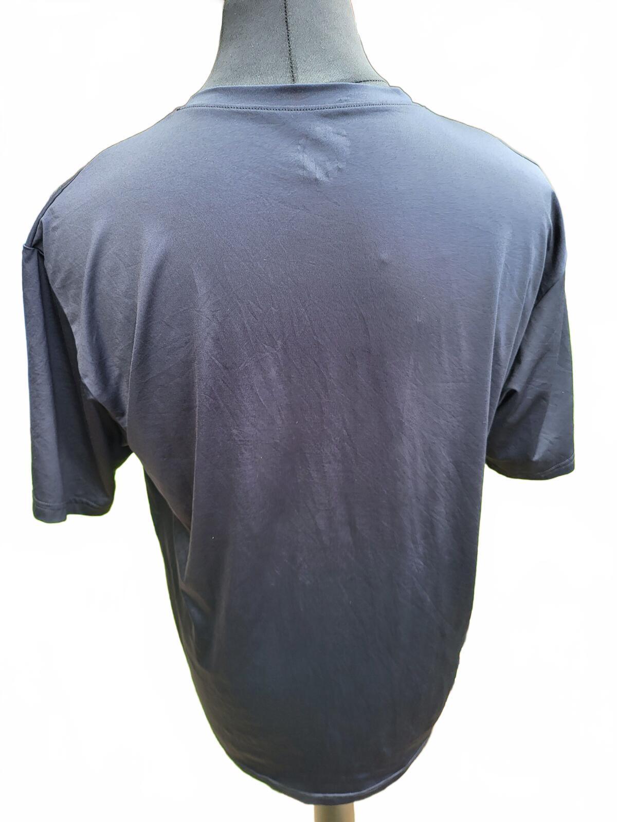 Under Armour Men's V-Neck Performance T-Shirt Navy Blue Extra Large XL