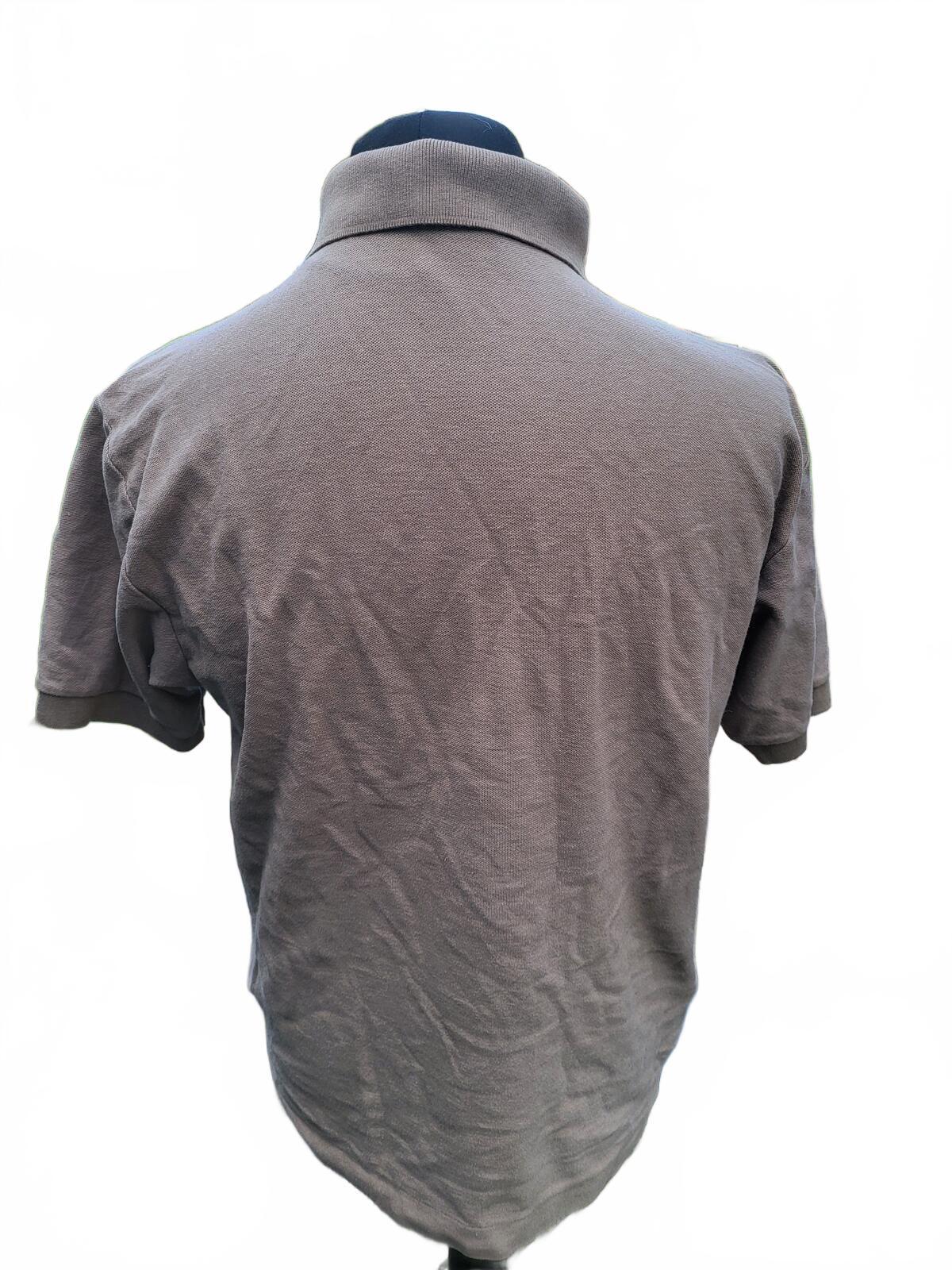 Lacoste Classic Brown Polo Shirt Size 7 - XL