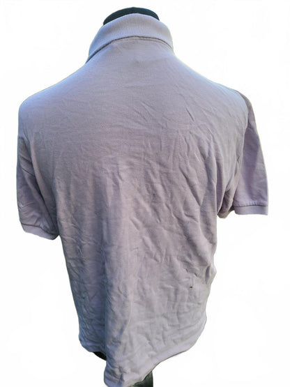 Lacoste Classic Polo Shirt in Light Purple - Size 6 / Large