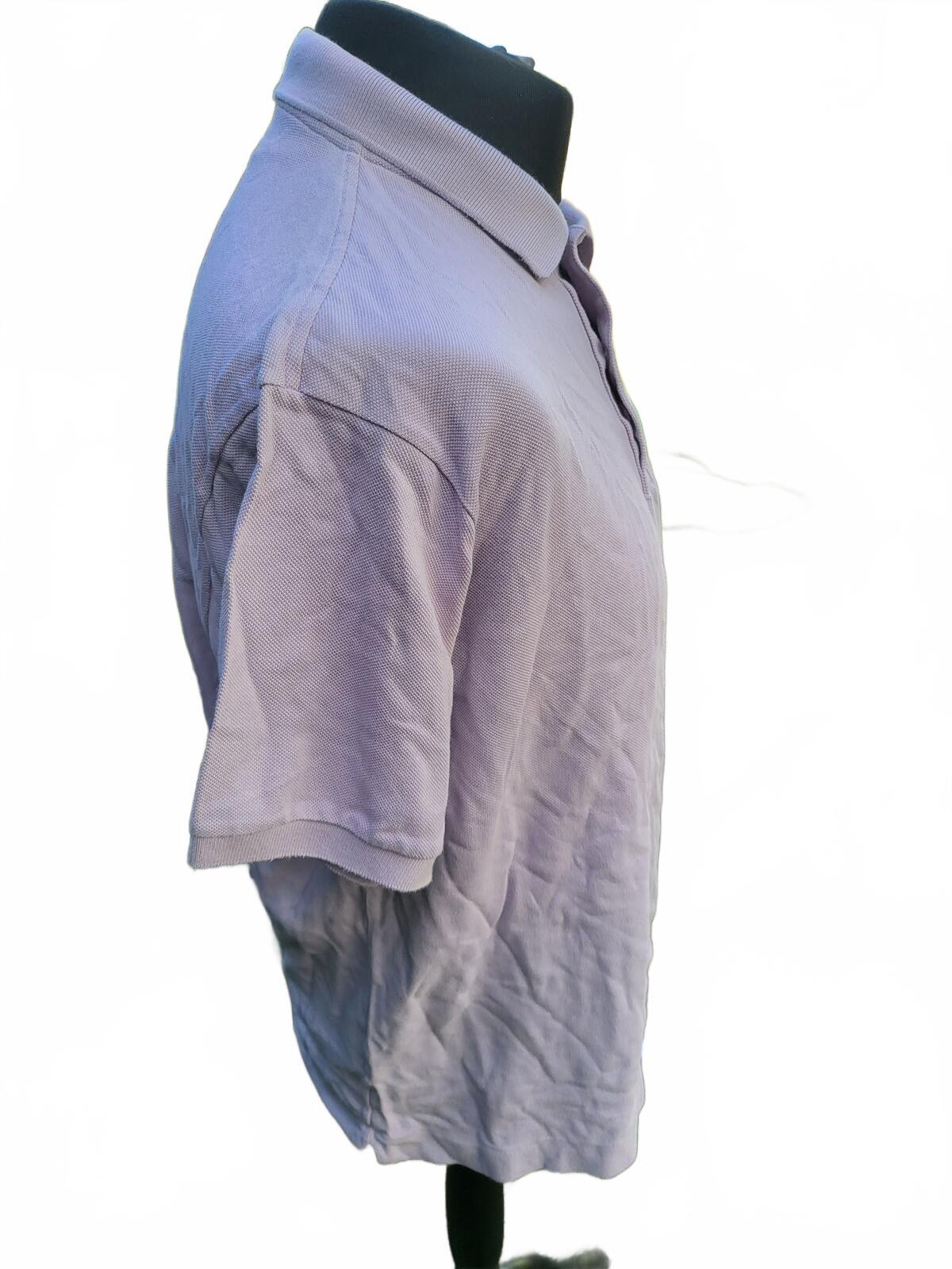 Lacoste Classic Polo Shirt in Light Purple - Size 6 / Large