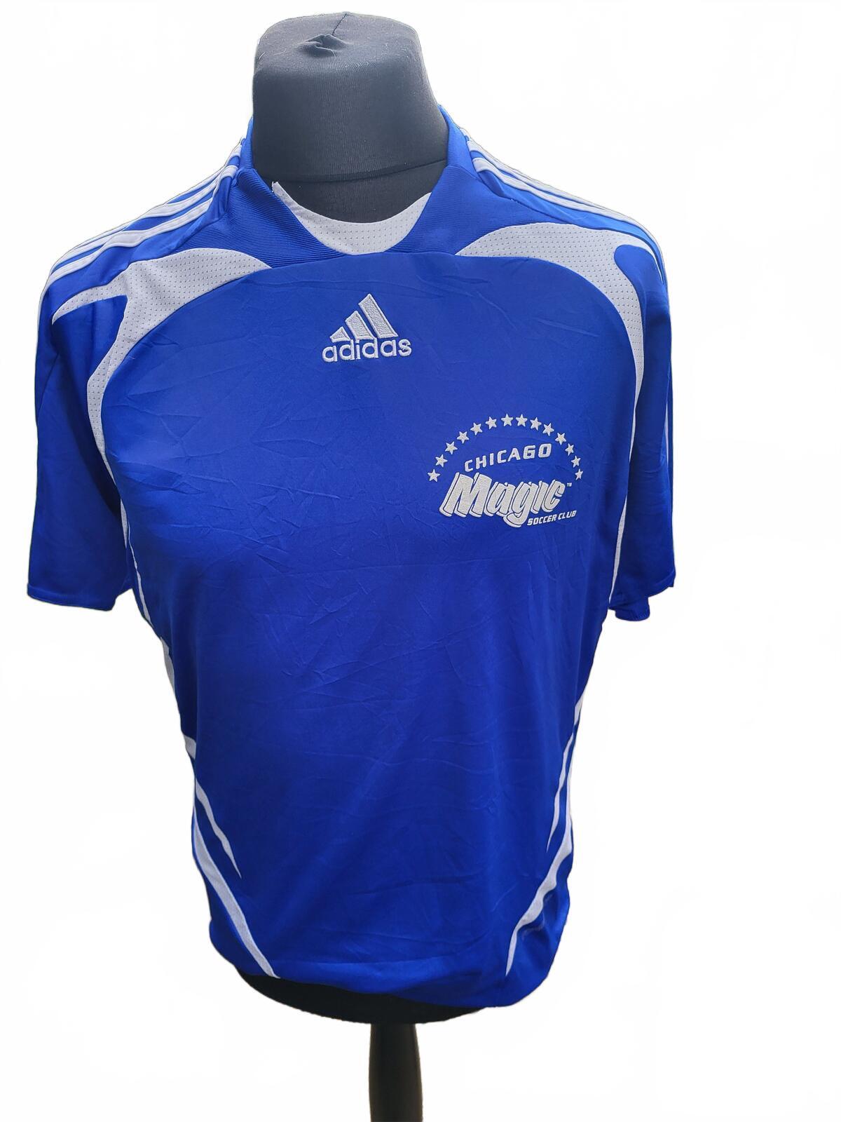 Adidas Chicago Magic Soccer Club Blue Football Jersey Shirt - Size Medium