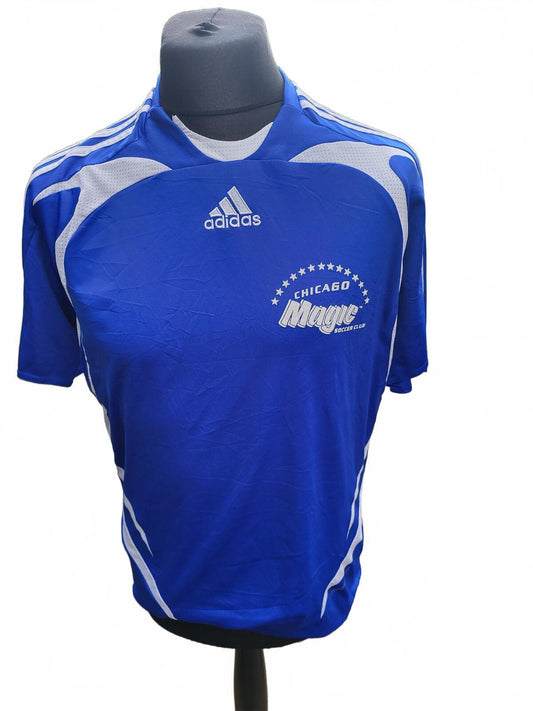Adidas Chicago Magic Soccer Club Blue Football Jersey Shirt - Size Medium