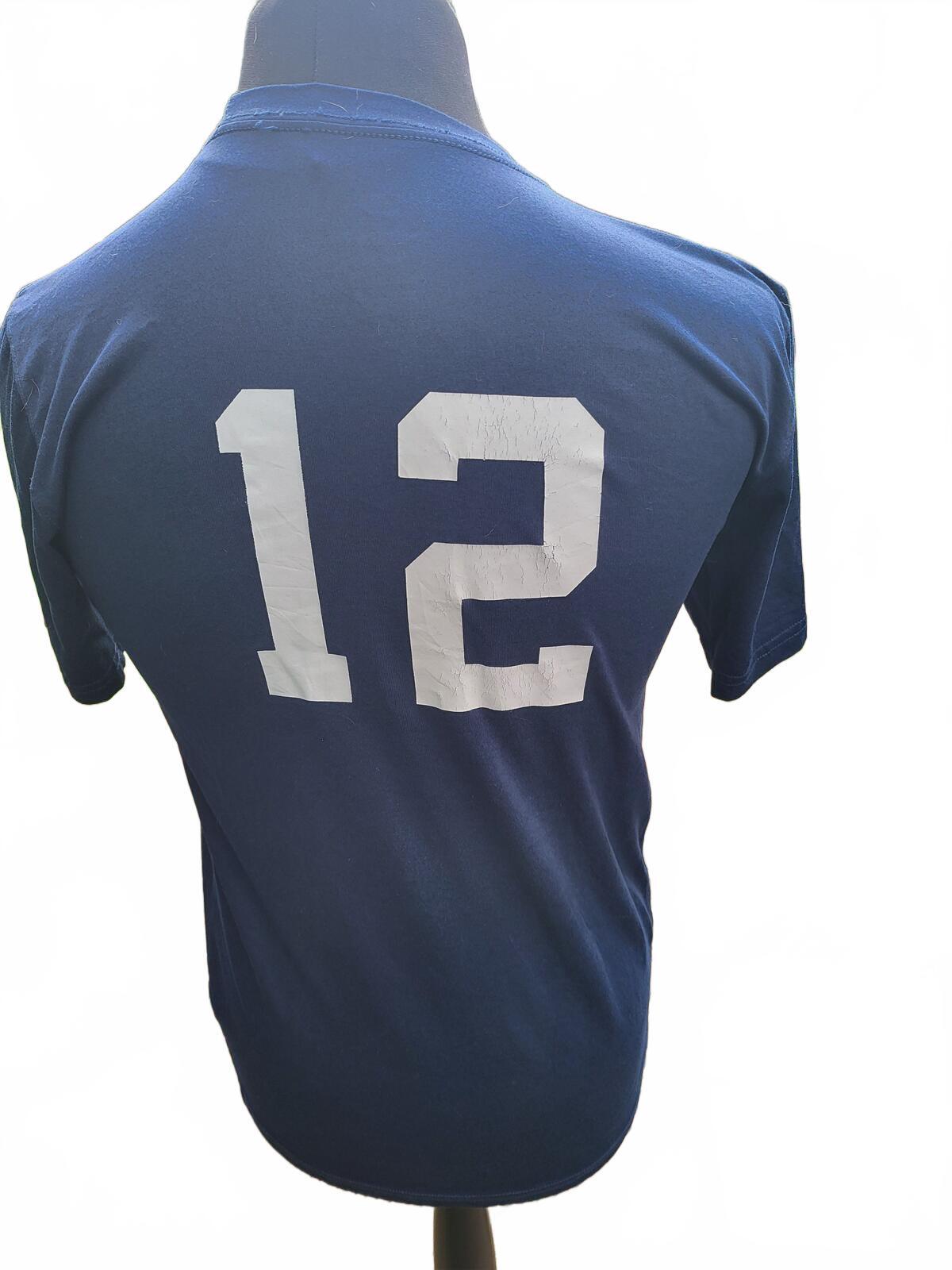 Nike Laker Softball Navy Blue T-Shirt - Medium