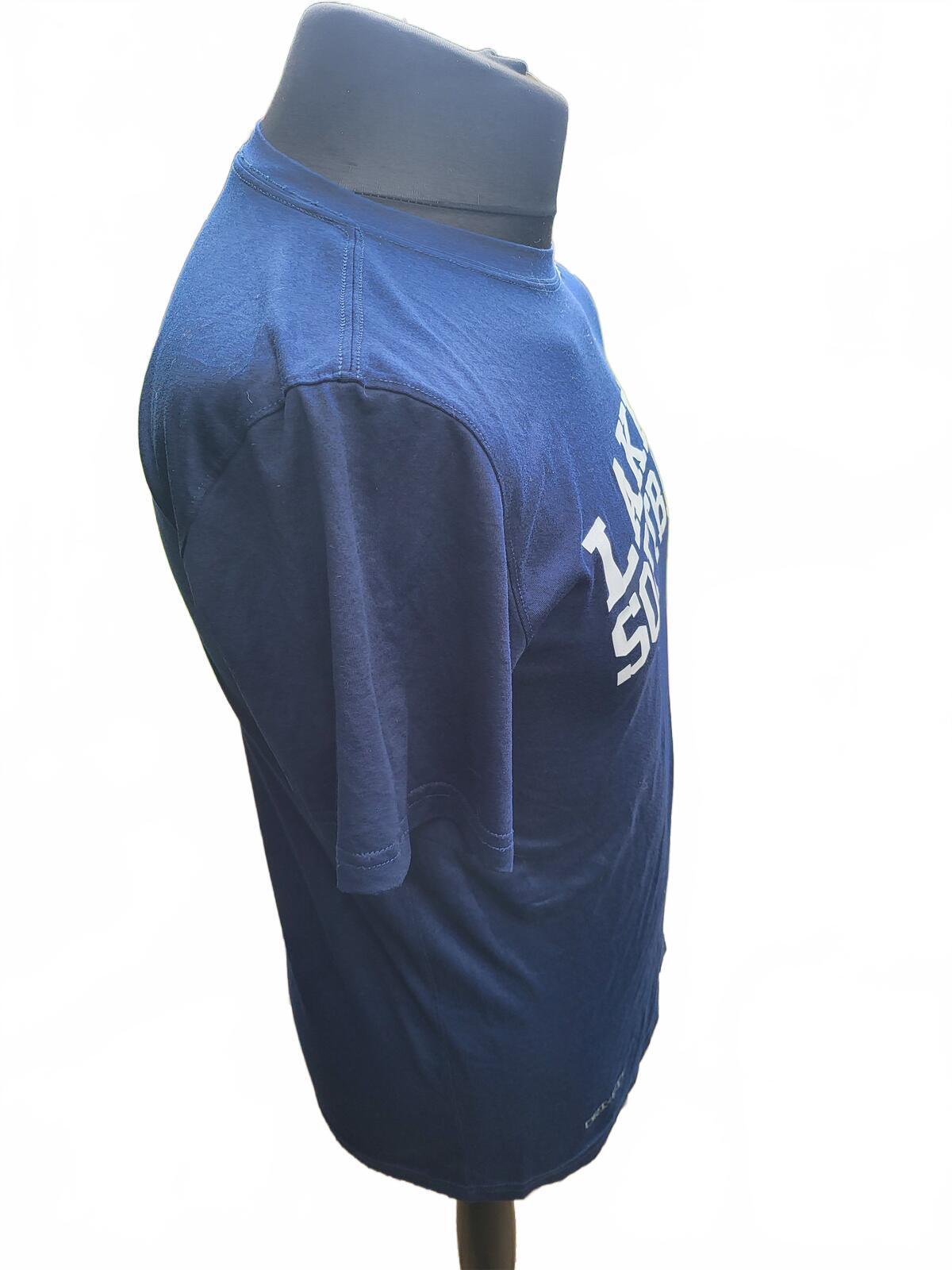 Nike Laker Softball Navy Blue T-Shirt - Medium