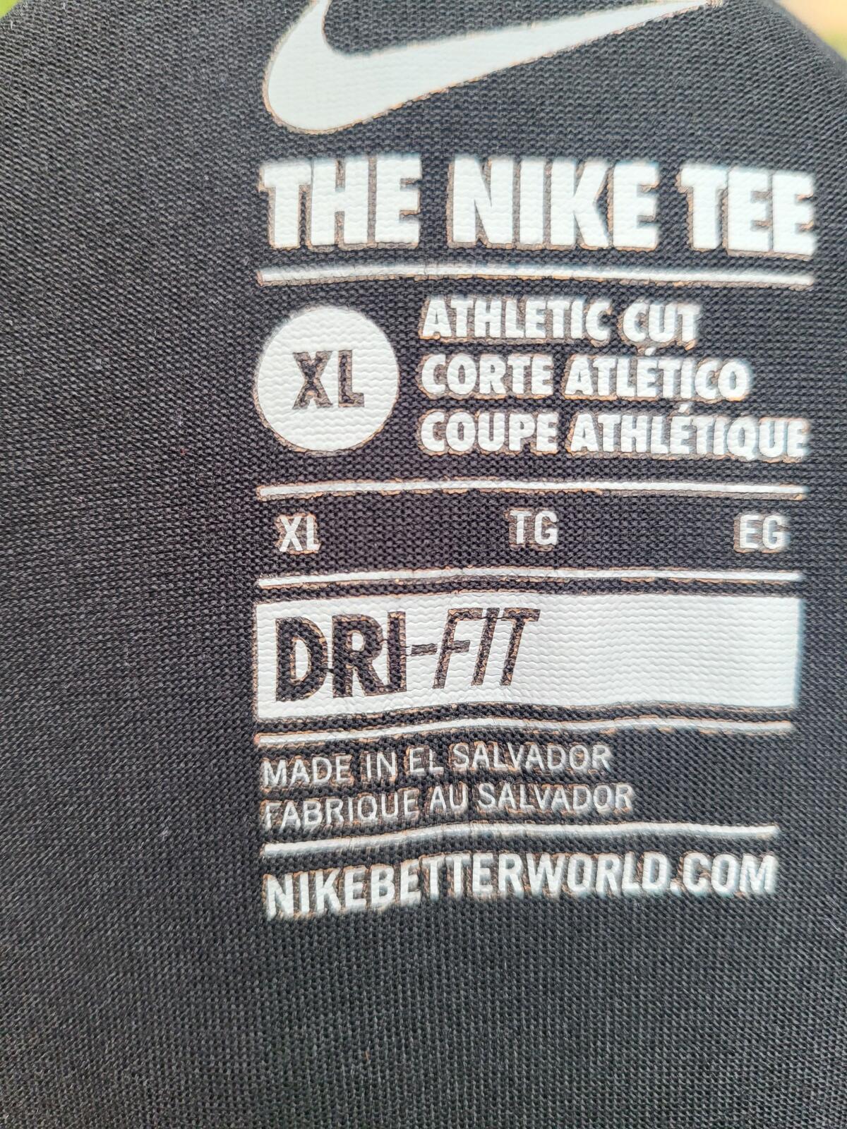 Nike Long Sleeve Black Athletic Shirt - XL