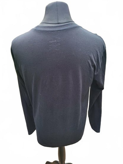 Nike Long Sleeve Black Athletic Shirt - XL