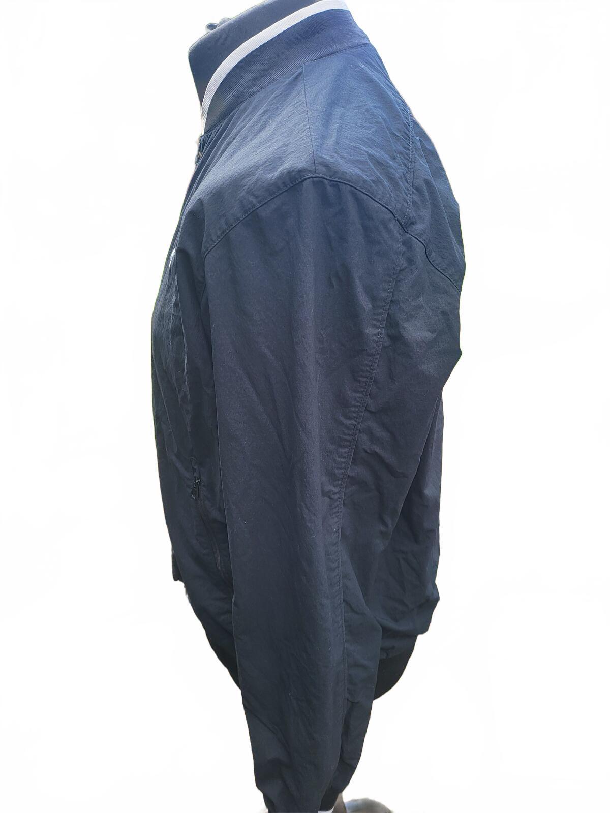Nike SB Black Full Zip Skateboarding Windbreaker Jacket - Size Large