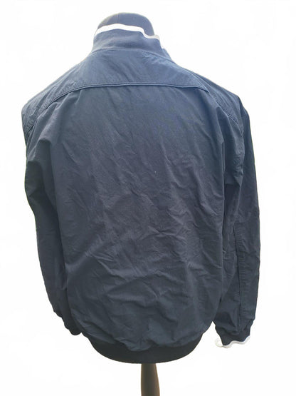Nike SB Black Full Zip Skateboarding Windbreaker Jacket - Size Large