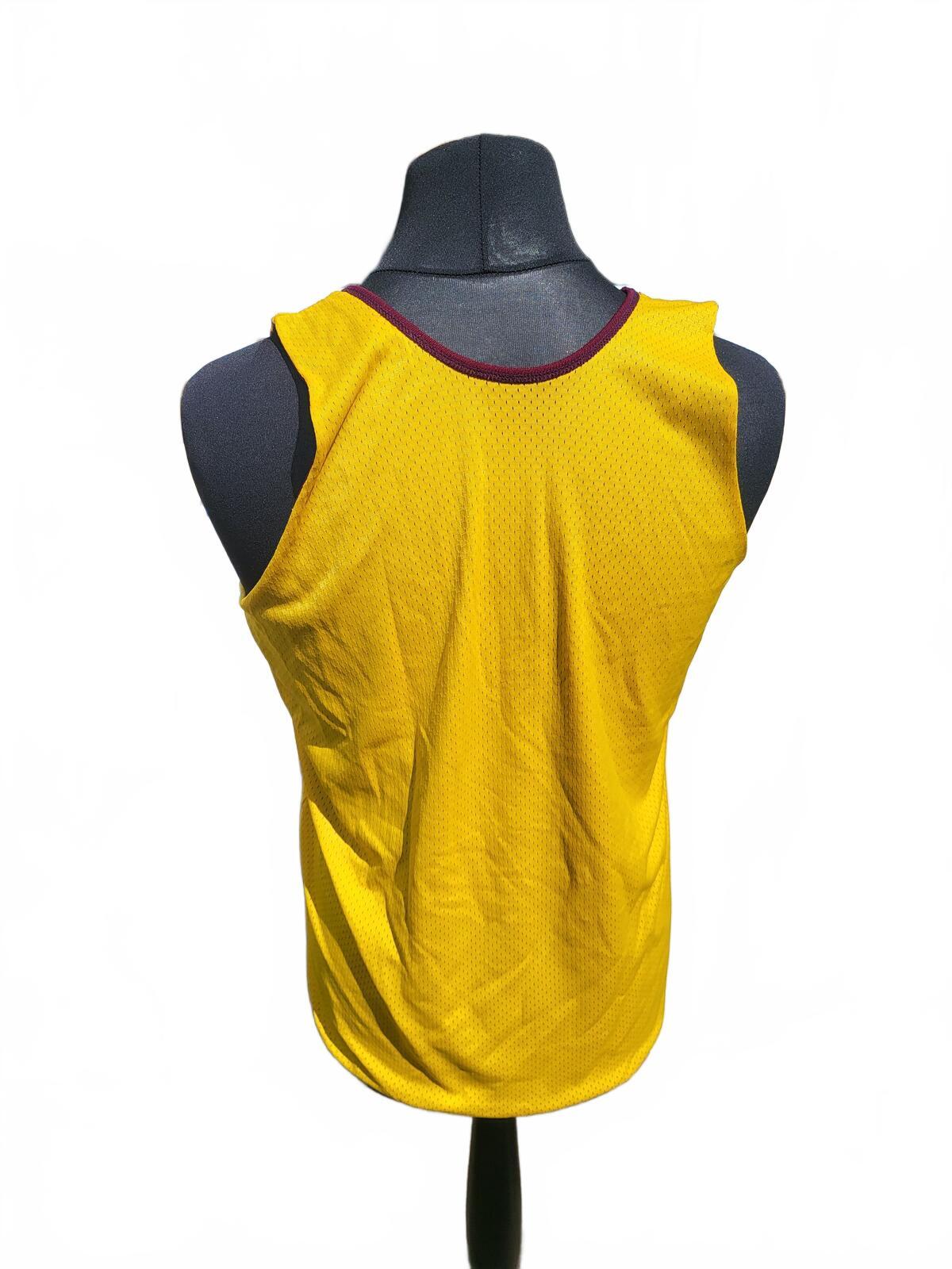 Vintage 80s Champion USA Menominee Maroons Reversible Basketball Jersey - M