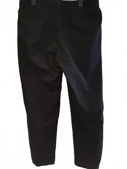 Genuine Dickies Black Straight-Leg Trousers W36 L32